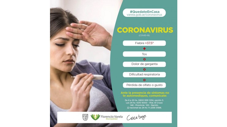 Coronavirus: confirmaron cinco nuevos casos en F. Varela